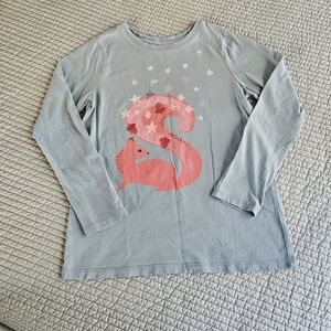 Tea Collection Squirrel Long Sleeve Tee